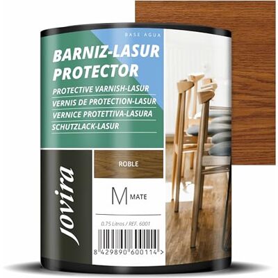 JOVIRA PINTURAS - Barniz mate a base de agua para madera - Protege y decora JOVIRA PINTURAS - Barniz mate a base de agua para madera - Protege y decora
