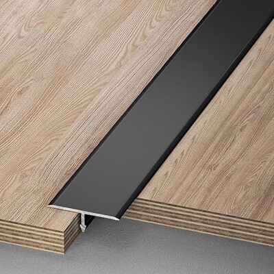 Raouoae Perfil De Transición En T Para Suelos Laminados Y Parquet, Umbral De Puerta 100cm, Paquete De 3, Riel Sin Juntas Para Transición De Suelos, Borde De Puerta Y Umbrales(Schwarz,Breite: 30 mm) Raouoae Perfil De Transición En T Para Suelos Laminados Y Parquet, Umbral De Puerta 100cm, Paquete De 3, Riel Sin Juntas Para Transición De Suelos, Borde De Puerta Y Umbrales(Schwarz,Breite: 30 mm)