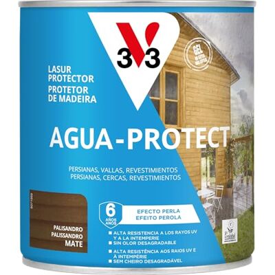 V33 Protector Decorativo de la madera Agua Mate Palisandro 0,75L V33 Protector Decorativo de la madera Agua Mate Palisandro 0,75L