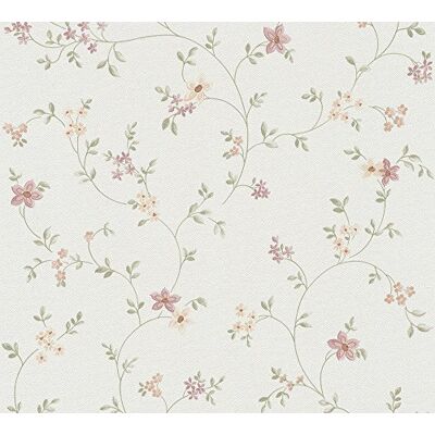 A.S. Création Papel pintado autoadhesivo con flores, 0,52 x 2,5 m, fabricado en Alemania A.S. Création Papel pintado autoadhesivo con flores, 0,52 x 2,5 m, fabricado en Alemania