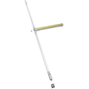 tesa Assa Abloy Dispositivo antipánico de deslizamiento de sobreponer con dos/tres puntos de cierre central, alto y bajo de la gama Top con acabado lima-gris tesa Assa Abloy Dispositivo antipánico de deslizamiento de sobreponer con dos/tres puntos de cierre central, alto y bajo de la gama Top con acabado lima-gris