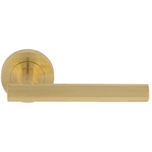 Carlisle Brass Faro Ulitmate Paquete de puerta – Incluye un par de asas, 3 bisagras y un pestillo de 7,6 cm en latón satinado Carlisle Brass Faro Ulitmate Paquete de puerta – Incluye un par de asas, 3 bisagras y un pestillo de 7,6 cm en latón satinado