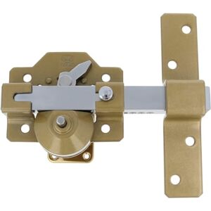 Amig Cerradura de Sobreponer 88 x 153 mm Martelé Cilindro de seguridad de 50 mm y Pestillo de Apertura Resistente a la Extracción, Arranque y Rotura Puertas de Entrada Amig Cerradura de Sobreponer 88 x 153 mm Martelé Cilindro de seguridad de 50 mm y Pestillo de Apertura Resistente a la Extracción, Arranque y Rotura Puertas de Entrada