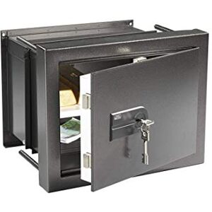 Burg-Wächter Caja fuerte empotrable con llave, Karat, Grado de resistencia 0, Fondo variable con bandejas, 15,6 26,0 l, 27,5 kg, WT 614 K, Hierro antiguo Burg-Wächter Caja fuerte empotrable con llave, Karat, Grado de resistencia 0, Fondo variable con bandejas, 15,6 26,0 l, 27,5 kg, WT 614 K, Hierro antiguo