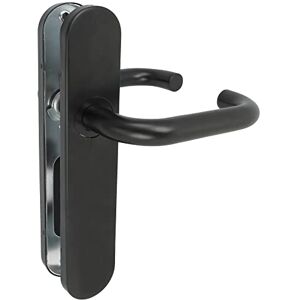 Amig Juego de Manillas con Placa de Polipropileno para Puertas 245 x 45 mm Cuadradillo de 8 mm Diseño Sencillo ideal para tu hogar u oficina Acero y Polipropileno Negro Amig Juego de Manillas con Placa de Polipropileno para Puertas 245 x 45 mm Cuadradillo de 8 mm Diseño Sencillo ideal para tu hogar u oficina Acero y Polipropileno Negro