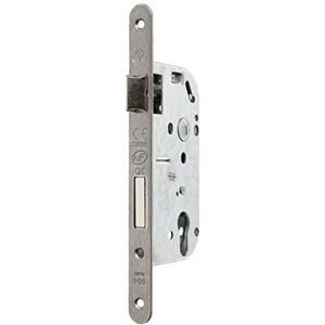 Bricard – Cerradura encastrable NF pestillo 1/2 Tour reversible eje de 50 cabecera acero inoxidable extremos redondos sin cilindro, Negro Bricard – Cerradura encastrable NF pestillo 1/2 Tour reversible eje de 50 cabecera acero inoxidable extremos redondos sin cilindro, Negro