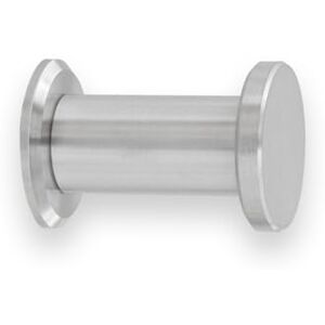 Gancho de Pared EVI en Acero Inoxidable - 44x30 mm - Estilo Moderno Minimalista Gancho de Pared EVI en Acero Inoxidable - 44x30 mm - Estilo Moderno Minimalista