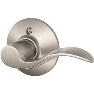 SCHLAGE Accent Right Hand Dummy Lever, Satin Nickel by Lock Company SCHLAGE Accent Right Hand Dummy Lever, Satin Nickel by Lock Company