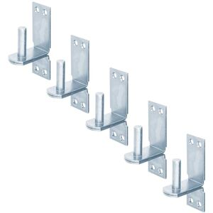 Alberts GAH- 311469 Acabado de bisagra con gancho DI o DII, galvanizado en amarillo, mandril de 16 mm de diámetro, placa de 113 x 40 mm, juego de 5 Alberts GAH- 311469 Acabado de bisagra con gancho DI o DII, galvanizado en amarillo, mandril de 16 mm de diámetro, placa de 113 x 40 mm, juego de 5