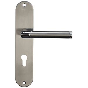 Alpertec Acero Inoxidable Griffshop72 – Manivela (I) BI – Color para casa entrada puertas PZ manillas, 1 pieza, Alpertec Acero Inoxidable Griffshop72 – Manivela (I) BI – Color para casa entrada puertas PZ manillas, 1 pieza,
