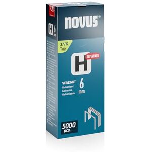 Novus Tools Pinza de alambre fino H tipo 37, gris, 6 mm Novus Tools Pinza de alambre fino H tipo 37, gris, 6 mm