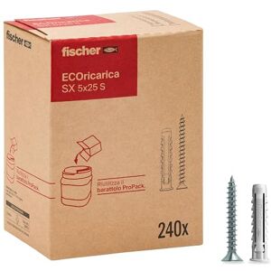 Fischer Ecoricarica 240 Abrazadera - Para concreto, ladrillo, AAC y piedra Fischer Ecoricarica 240 Abrazadera - Para concreto, ladrillo, AAC y piedra