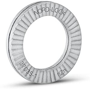 Arandela de bloqueo Nord-Lock NL5 - Acero con láminas de zinc - DIN 25201 Arandela de bloqueo Nord-Lock NL5 - Acero con láminas de zinc - DIN 25201