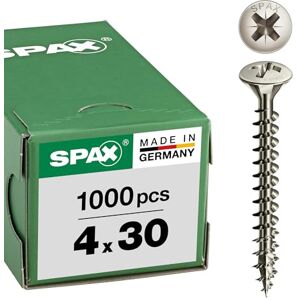 Tornillo universal SPAX Z 2 4x30 Mm Niquelado Tornillo universal SPAX Z 2 4x30 Mm Niquelado