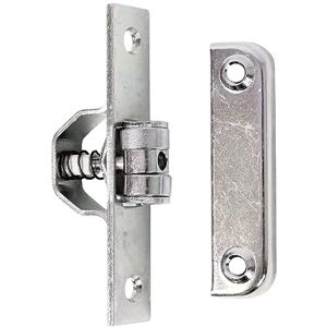 Alberts Pestillo media vuelta, Para puertas vaivén, Galvanizado, pasivado con capa gruesa, Pletina 18 x 90 mm Alberts Pestillo media vuelta, Para puertas vaivén, Galvanizado, pasivado con capa gruesa, Pletina 18 x 90 mm