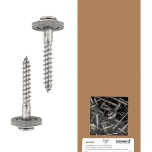 HELPMATE Tornillos de Acero Inoxidable - 4.5x65mm para Exteriores HELPMATE Tornillos de Acero Inoxidable - 4.5x65mm para Exteriores