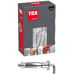 TOX Taco gancho metálico Pirat Skippi-L M6 x 65 mm, 25 piezas, 035101691 TOX Taco gancho metálico Pirat Skippi-L M6 x 65 mm, 25 piezas, 035101691