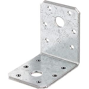 Alberts 846794 Escuadra de ensamblaje, Galvanizado Sendzimir, 60 x 60 x 45 mm, Juego de 50 Alberts 846794 Escuadra de ensamblaje, Galvanizado Sendzimir, 60 x 60 x 45 mm, Juego de 50