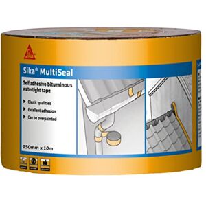 SIKA MultiSeal Cinta adhesiva para sellado bituminoso, color gris, 150 mm x 10 m SIKA MultiSeal Cinta adhesiva para sellado bituminoso, color gris, 150 mm x 10 m