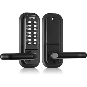 VEVOR Cerradura de Puerta Mecánica sin Llave Cerradura Codificada de Aleación de Zinc Teclado de 14 Teclas Manija de Puerta de Entrada Exterior Izquierda y Derecha para Puertas Espesor 35-65 mm VEVOR Cerradura de Puerta Mecánica sin Llave Cerradura Codificada de Aleación de Zinc Teclado de 14 Teclas Manija de Puerta de Entrada Exterior Izquierda y Derecha para Puertas Espesor 35-65 mm
