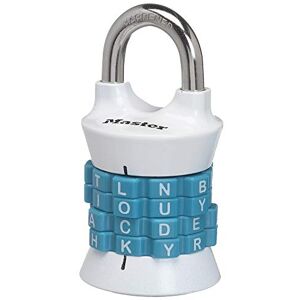 Master Lock Vertical Resettable Word Combo Lock, Assorted Colors (Pack of 1) by (English Manual) Master Lock Vertical Resettable Word Combo Lock, Assorted Colors (Pack of 1) by (English Manual)