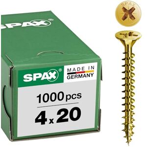 SPAX Bicromatado Tornillo ABC-S 4,0x20 el% SPAX Bicromatado Tornillo ABC-S 4,0x20 el%