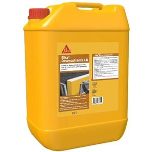 SIKA Aceite de desencofrado Desencofrante LN amarillo Para todo tipo de encofrados Ideal para encofrados metálicos Listo para usar 25 L SIKA Aceite de desencofrado Desencofrante LN amarillo Para todo tipo de encofrados Ideal para encofrados metálicos Listo para usar 25 L