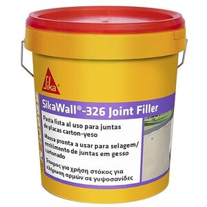 SIKA Plaster en pasta Wall 326 Joint Filler Blanco Lista al uso para relleno y alisado de juntas en paramentos de cartón-yeso Adherir y ocultar las cintas para juntas 7 kg SIKA Plaster en pasta Wall 326 Joint Filler Blanco Lista al uso para relleno y alisado de juntas en paramentos de cartón-yeso Adherir y ocultar las cintas para juntas 7 kg