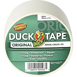 Duck Tape - Original White 50mm x 5m - White - Duct Tape Duck Tape - Original White 50mm x 5m - White - Duct Tape