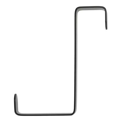 Wenko Colgador para puertas 4 unidades Percha para la puerta, 4 ganchos, Acero, 7.6 x 1.2 x 6 cm, Negro Wenko Colgador para puertas 4 unidades Percha para la puerta, 4 ganchos, Acero, 7.6 x 1.2 x 6 cm, Negro