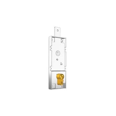 PREFER Cerraduras para puertas basculantes/garaje distancia entre ejes 70 mm Cilindro perfil europeo sin cilindro, cerrojo con orificio M6 PREFER Cerraduras para puertas basculantes/garaje distancia entre ejes 70 mm Cilindro perfil europeo sin cilindro, cerrojo con orificio M6