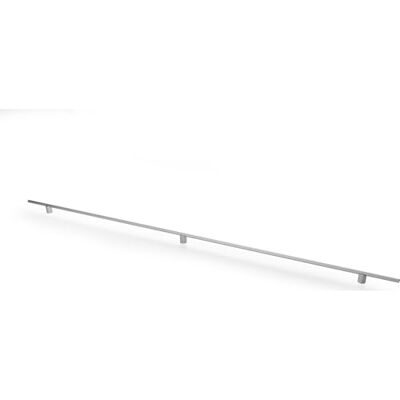 GTV Tirador para Mueble LINEA – Tirador de Barra Aluminio 1200 mm, Tirador de Cocina Tirador de Armario Acero Cepillado, Distancia entre Ejes 2x512 mm, Estriado, Moderno GTV Tirador para Mueble LINEA – Tirador de Barra Aluminio 1200 mm, Tirador de Cocina Tirador de Armario Acero Cepillado, Distancia entre Ejes 2x512 mm, Estriado, Moderno