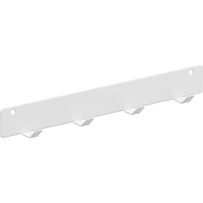 VAUTH-SAGEL VS ADD Hook Barra de 4 ganchos (327 mm, lateral), color blanco VAUTH-SAGEL VS ADD Hook Barra de 4 ganchos (327 mm, lateral), color blanco