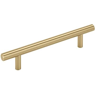 Amerock Tirador de gabinete Bronce champán 5-1/16 pulgadas (128 mm) de centro a centro mangos de barra paquete de 1 unidad Jaladera de cajón Asa de cajón Accesorios para gabinete Amerock Tirador de gabinete Bronce champán 5-1/16 pulgadas (128 mm) de centro a centro mangos de barra paquete de 1 unidad Jaladera de cajón Asa de cajón Accesorios para gabinete
