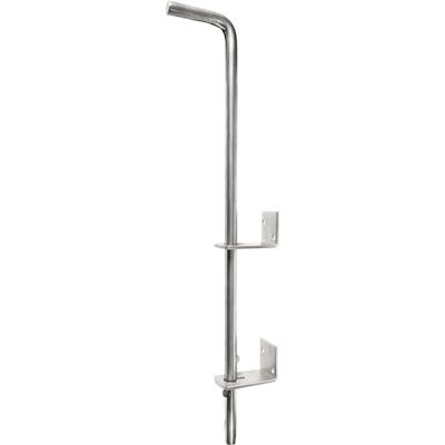 Connex Empujador de suelo de 15 x 500 mm de diámetro, acero inoxidable, fijación de puerta, anclaje de puerta, barra de suelo, barra de puerta, , galvanizado en azul Connex Empujador de suelo de 15 x 500 mm de diámetro, acero inoxidable, fijación de puerta, anclaje de puerta, barra de suelo, barra de puerta, , galvanizado en azul