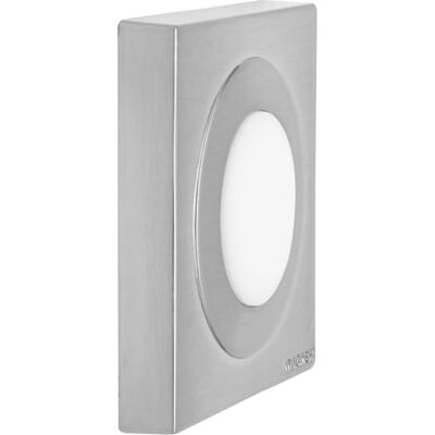 WAGNER Tope para la Puerta Adhesivo SCREW OR GLUE, Tope de Puerta Parachoques, Protector Pared 50 x 50 x 13 mm Metal, Goma Termoplástica, para Adherir y Atornillar, Blanco, Diseño Premiado– WAGNER Tope para la Puerta Adhesivo SCREW OR GLUE, Tope de Puerta Parachoques, Protector Pared 50 x 50 x 13 mm Metal, Goma Termoplástica, para Adherir y Atornillar, Blanco, Diseño Premiado–
