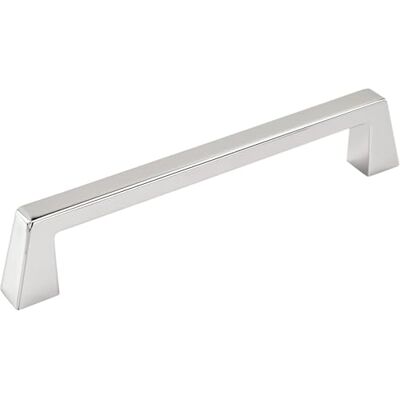 Amerock Mango de gabinete Cromo pulido 6-5/16 pulgadas (160 mm) de centro a centro Blackrock paquete de 1 Jaladera de cajón Asa de cajón Herrajes para gabinete Amerock Mango de gabinete Cromo pulido 6-5/16 pulgadas (160 mm) de centro a centro Blackrock paquete de 1 Jaladera de cajón Asa de cajón Herrajes para gabinete