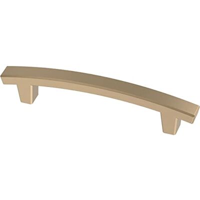 Franklin Brass Manija para cajón de gabinete Pierce de 4 pulgadas (102 mm), dorado, paquete de 5 Franklin Brass Manija para cajón de gabinete Pierce de 4 pulgadas (102 mm), dorado, paquete de 5