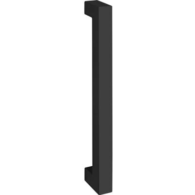 MARCHESI Quadra LA Tirador para armario (570 mm, longitud 600 mm, acero inoxidable, revestimiento de polvo, color negro mate) MARCHESI Quadra LA Tirador para armario (570 mm, longitud 600 mm, acero inoxidable, revestimiento de polvo, color negro mate)