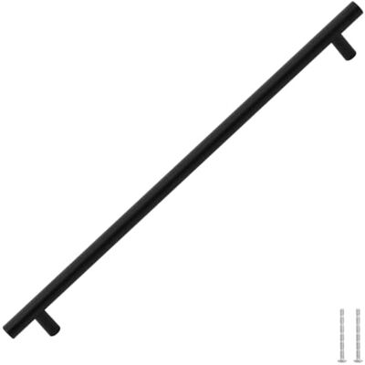 vidaXL Tiradores para Armarios 5 uds, Tiradores en Barra, Manijas de Cajones Muebles, Tiradores de Puerta Corredera, Acero Inoxidable Negro 480 mm vidaXL Tiradores para Armarios 5 uds, Tiradores en Barra, Manijas de Cajones Muebles, Tiradores de Puerta Corredera, Acero Inoxidable Negro 480 mm