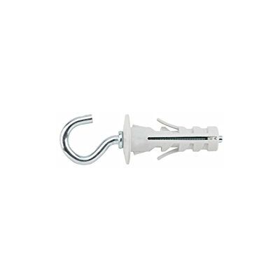INDEX A PERFECT FIXING Taco de nylon para ladrillos huecos y materiales macizos Gancho normal MEDIDA: M4 x 40 Ø9 Unid: 40 INDEX A PERFECT FIXING Taco de nylon para ladrillos huecos y materiales macizos Gancho normal MEDIDA: M4 x 40 Ø9 Unid: 40