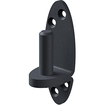 Alberts Abrazadera para atornillar Ovado Versión con gancho DI Revestimiento de plástico gris grafito Retroceso Ø16 mm Placa 115 x 52 mm Alberts Abrazadera para atornillar Ovado Versión con gancho DI Revestimiento de plástico gris grafito Retroceso Ø16 mm Placa 115 x 52 mm