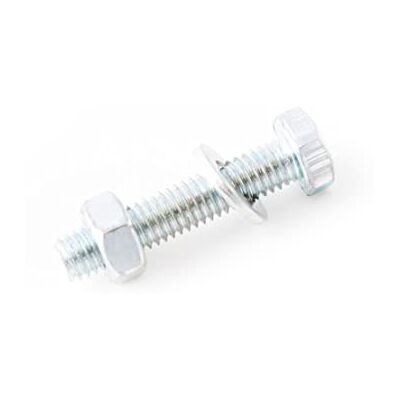CLAS Equipements Tornillo m6 x 100 + tuerca + arandela CLAS Equipements Tornillo m6 x 100 + tuerca + arandela