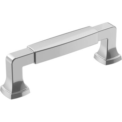 Amerock Mango de gabinete Cromo pulido 3-3/4 pulgadas (96 mm) de centro a centro Estatura Paquete de 1 unidad Jaladera de cajón Asa de gabinete Herrajes para gabinete Amerock Mango de gabinete Cromo pulido 3-3/4 pulgadas (96 mm) de centro a centro Estatura Paquete de 1 unidad Jaladera de cajón Asa de gabinete Herrajes para gabinete