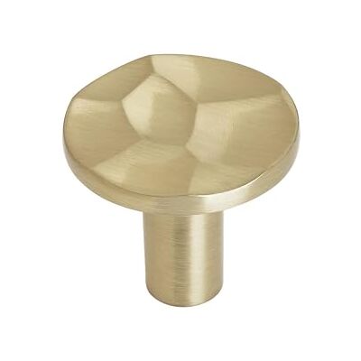 Amerock Pomo para gabinete, color champán dorado, 30 mm de diámetro, Kamari, 1 unidad, perilla de cajón, accesorios para gabinete Amerock Pomo para gabinete, color champán dorado, 30 mm de diámetro, Kamari, 1 unidad, perilla de cajón, accesorios para gabinete