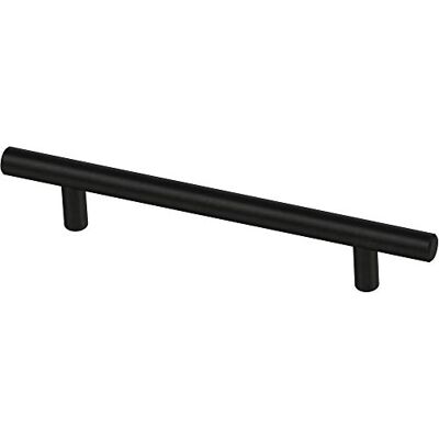 Franklin Brass Tirador de barra para gabinete, color negro, 5-1/16 pulgadas (128 mm), paquete de 10 unidades Franklin Brass Tirador de barra para gabinete, color negro, 5-1/16 pulgadas (128 mm), paquete de 10 unidades
