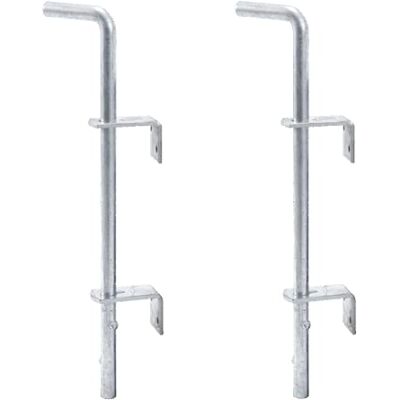 Alberts GAH- 211028 – Barra de suelo galvanizado en caliente Ø 16 mm 400 mm Distancia entre perno puerta 40 mm Juego de 2 Alberts GAH- 211028 – Barra de suelo galvanizado en caliente Ø 16 mm 400 mm Distancia entre perno puerta 40 mm Juego de 2