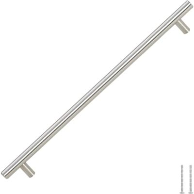 vidaXL Tiradores para Armarios 5 uds, Tiradores en Barra, Manijas de Cajones Muebles, Tiradores de Puerta Corredera, Acero Inoxidable Plateado 320 mm vidaXL Tiradores para Armarios 5 uds, Tiradores en Barra, Manijas de Cajones Muebles, Tiradores de Puerta Corredera, Acero Inoxidable Plateado 320 mm