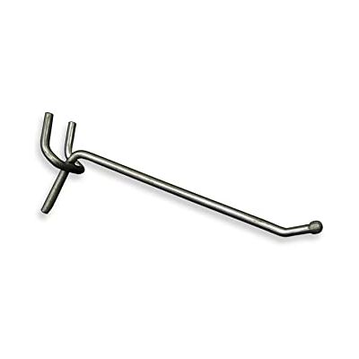 Azar Displays Azar todos los alambre galvanizado gancho de metal, 50 Count Azar Displays Azar todos los alambre galvanizado gancho de metal, 50 Count