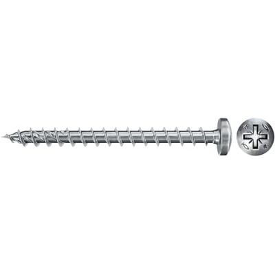fischer caja de tornillos para madera rosca total, Cincado, 4,5x40 fischer caja de tornillos para madera rosca total, Cincado, 4,5x40